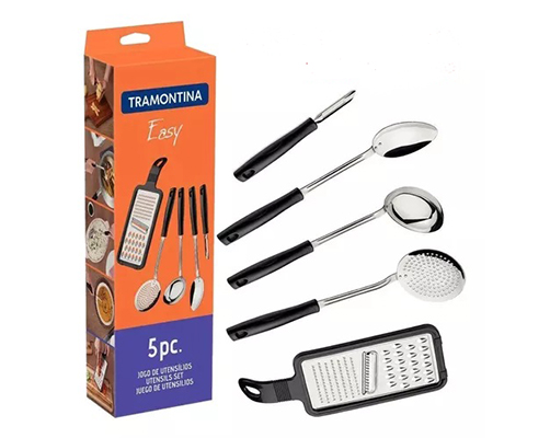 Jogo de Utensílios 5 Peças - Tramontina Easy